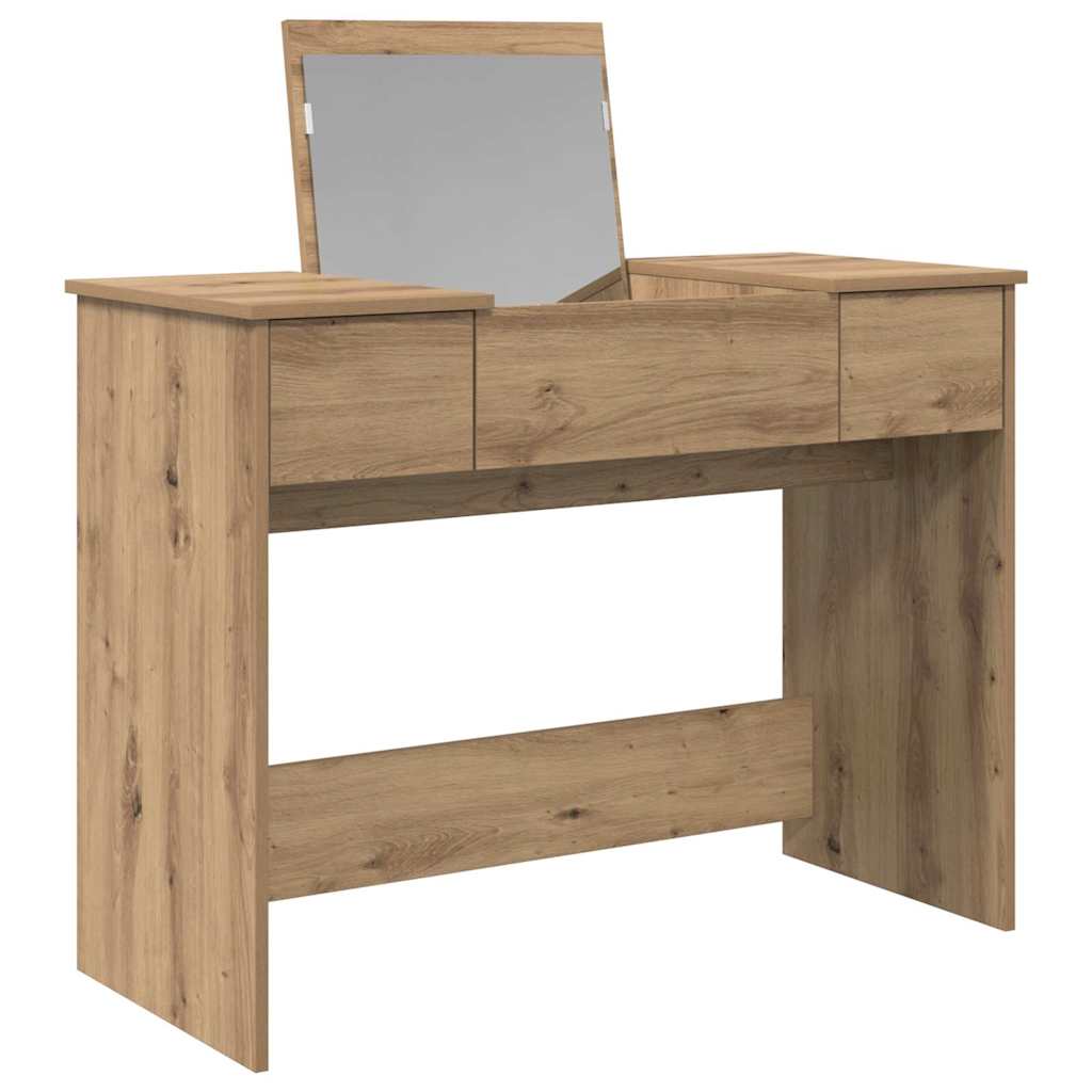 Kosmetiktisch Artisan-Eiche 100 x 45 x 76 cm