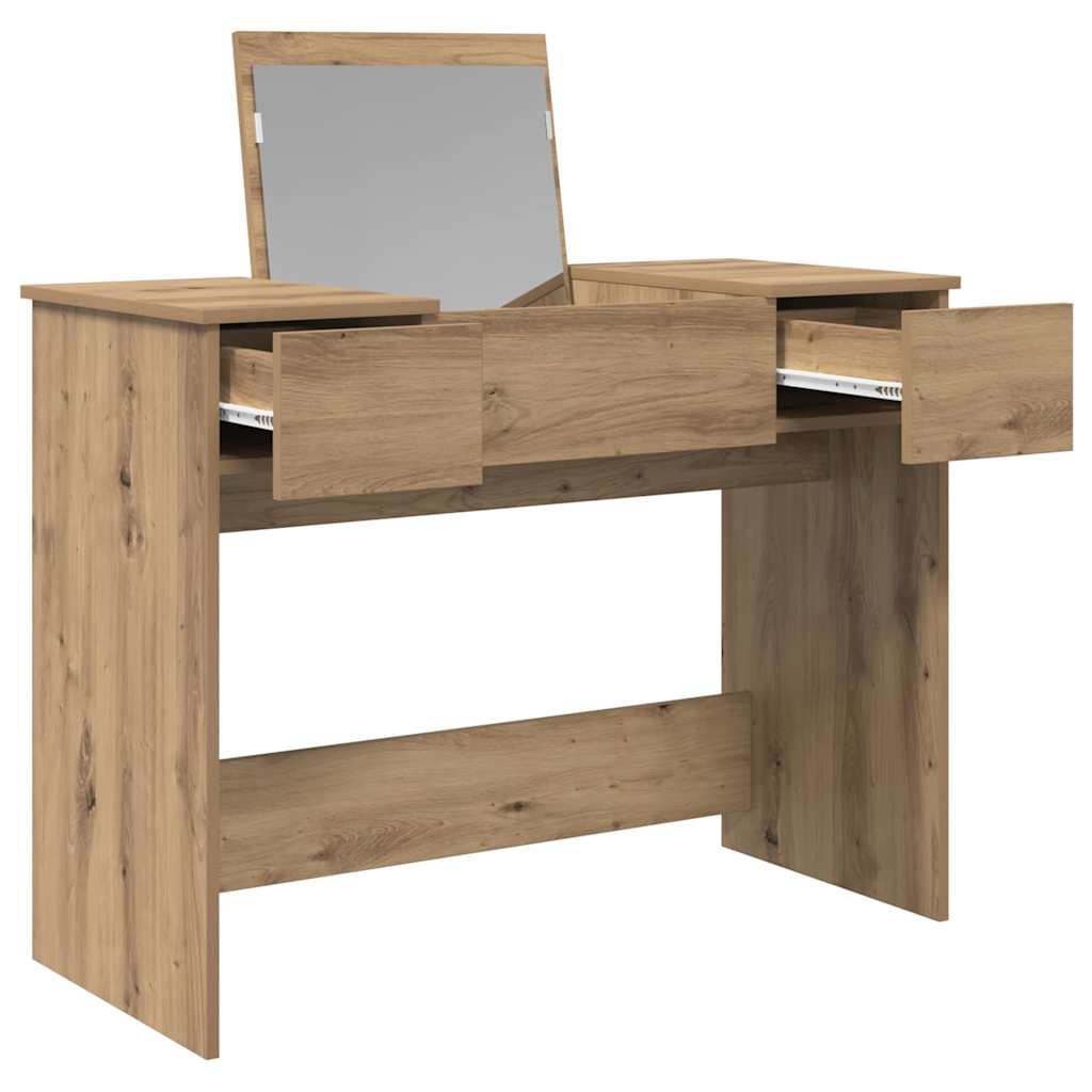 Kosmetiktisch Artisan-Eiche 100 x 45 x 76 cm