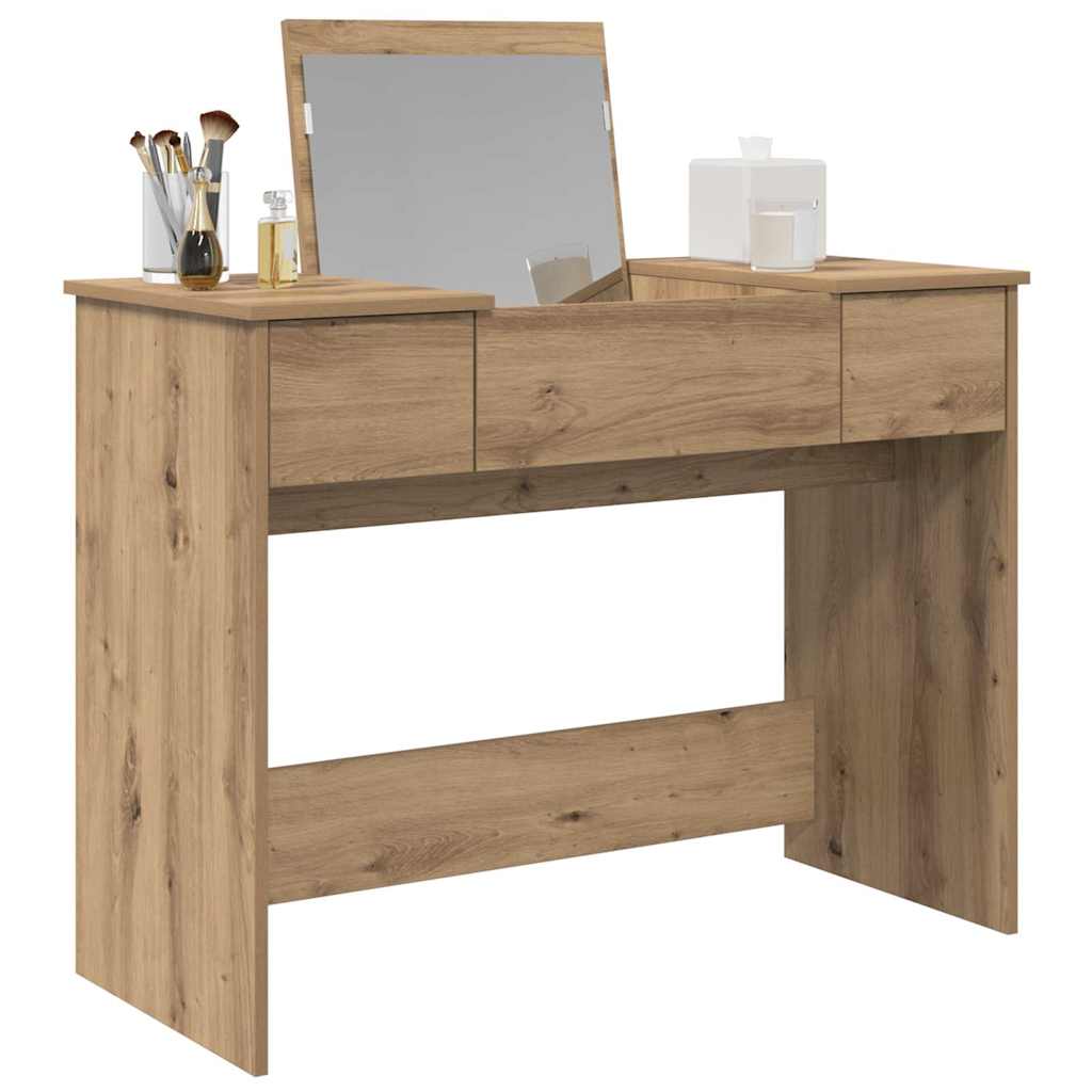 Kosmetiktisch Artisan-Eiche 100 x 45 x 76 cm