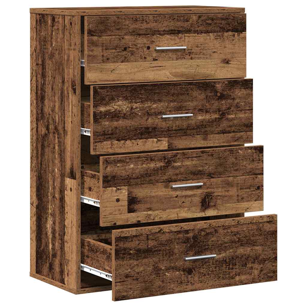 Sideboard Altholz 60 x 31 x 84 cm Holzwerkstoff