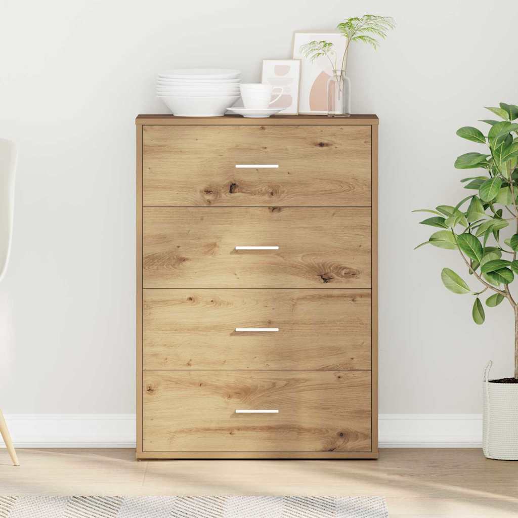 Sideboard Artisan-Eiche 60 x 31 x 84 cm Holzwerkstoff