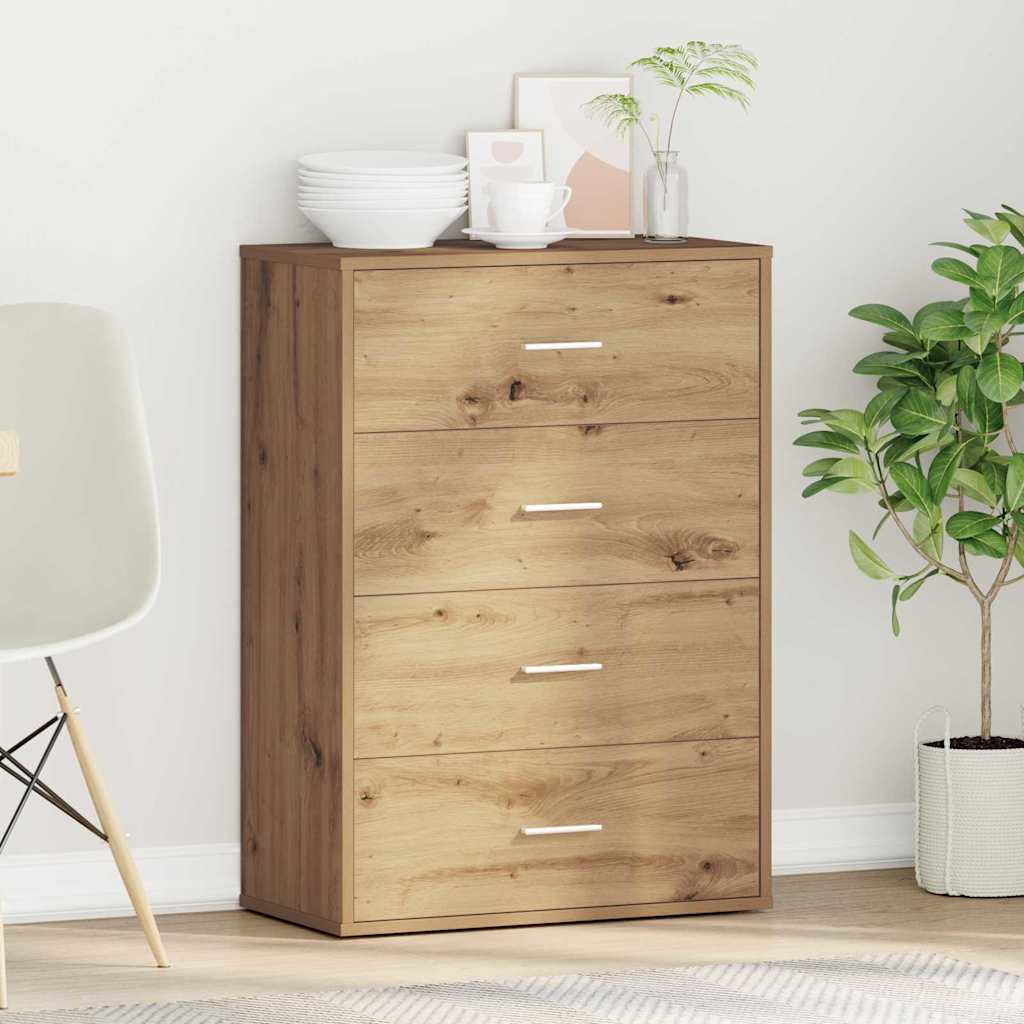 Sideboard Artisan-Eiche 60 x 31 x 84 cm Holzwerkstoff