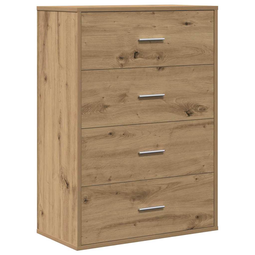 Sideboard Artisan-Eiche 60 x 31 x 84 cm Holzwerkstoff