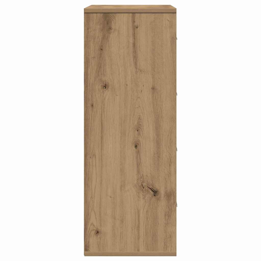 Sideboard Artisan-Eiche 60 x 31 x 84 cm Holzwerkstoff