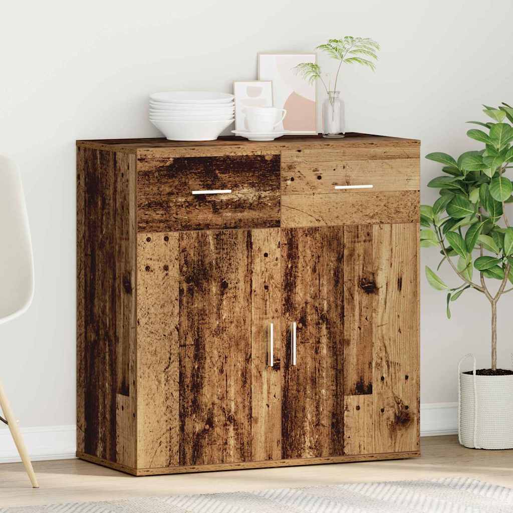 Sideboard Altholz 78 x 38 x 80 cm Holzwerkstoff