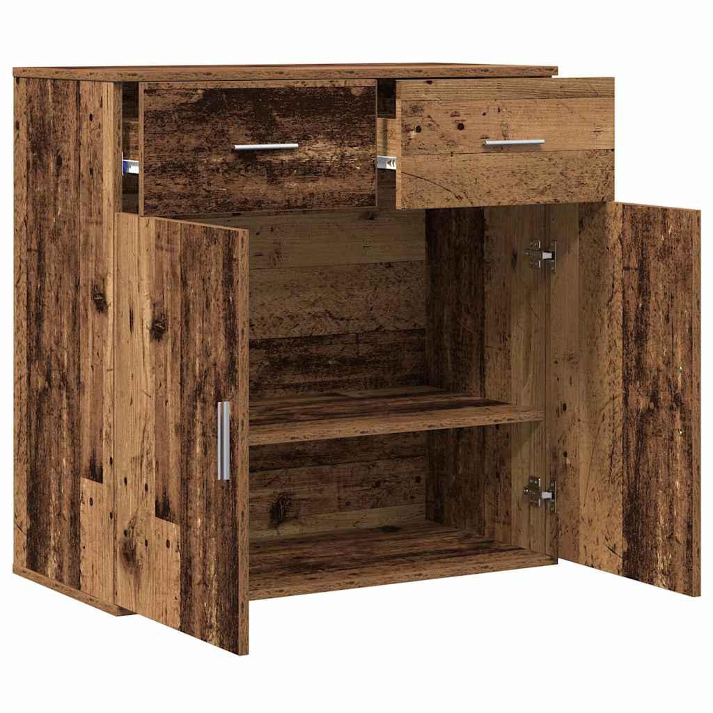 Sideboard Altholz 78 x 38 x 80 cm Holzwerkstoff