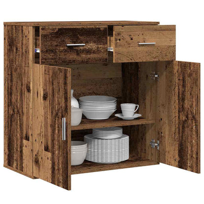 Sideboard Altholz 78 x 38 x 80 cm Holzwerkstoff