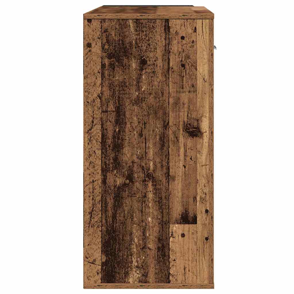 Sideboard Altholz 78 x 38 x 80 cm Holzwerkstoff