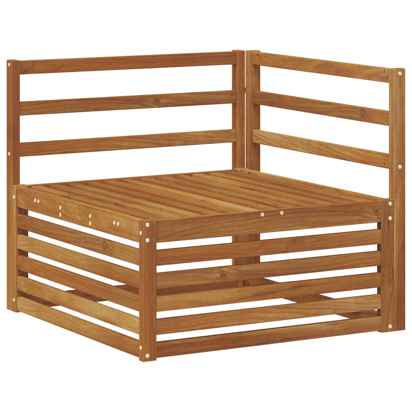 Outdoor-Sofagarnitur 6 pcs Natur