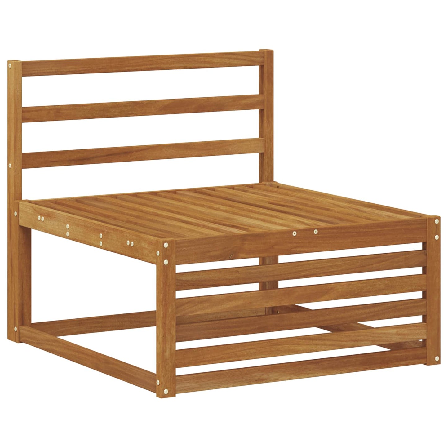 Outdoor-Sofagarnitur 6 stk. Natur Massivholz Akazie