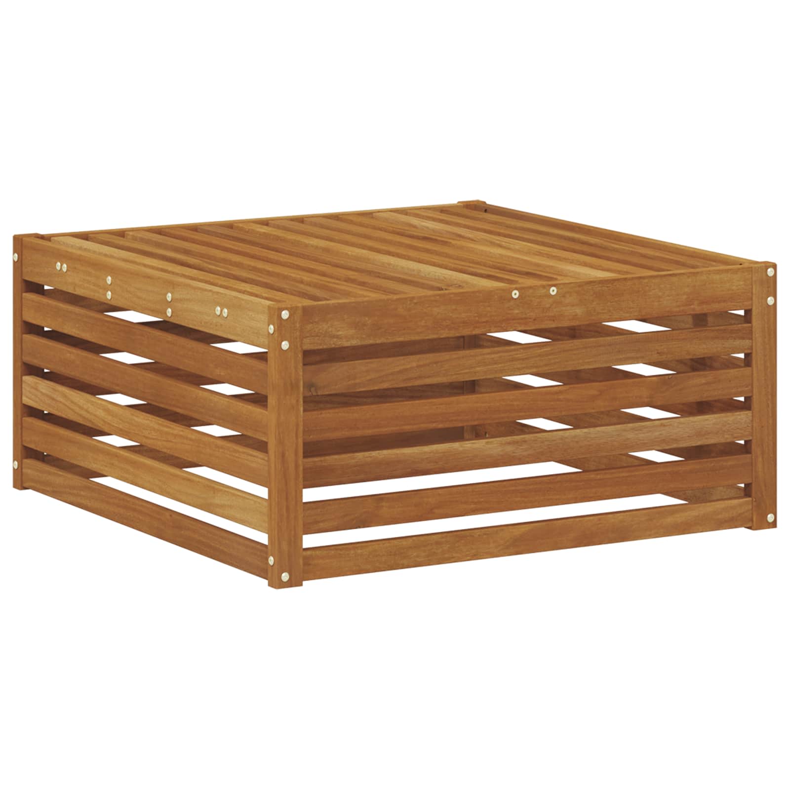 Outdoor-Sofagarnitur 6 stk. Natur Massivholz Akazie
