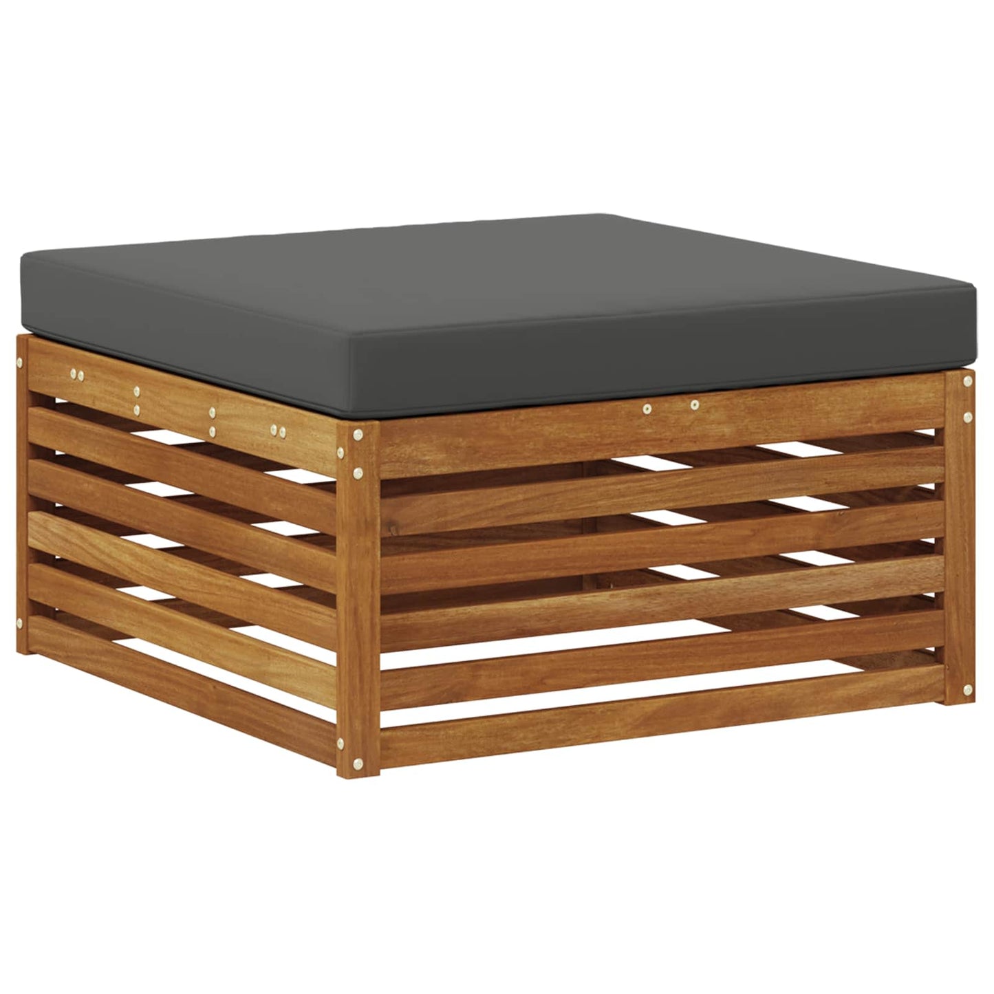 Outdoor-Sofagarnitur 8 stk. Natur und Anthrazit