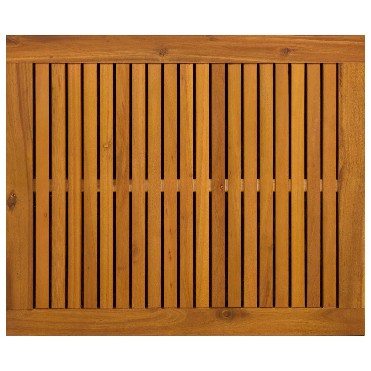 Gartenlagerbox 88 L Massivholz Akazie 60 x 50 x 56 cm Beige