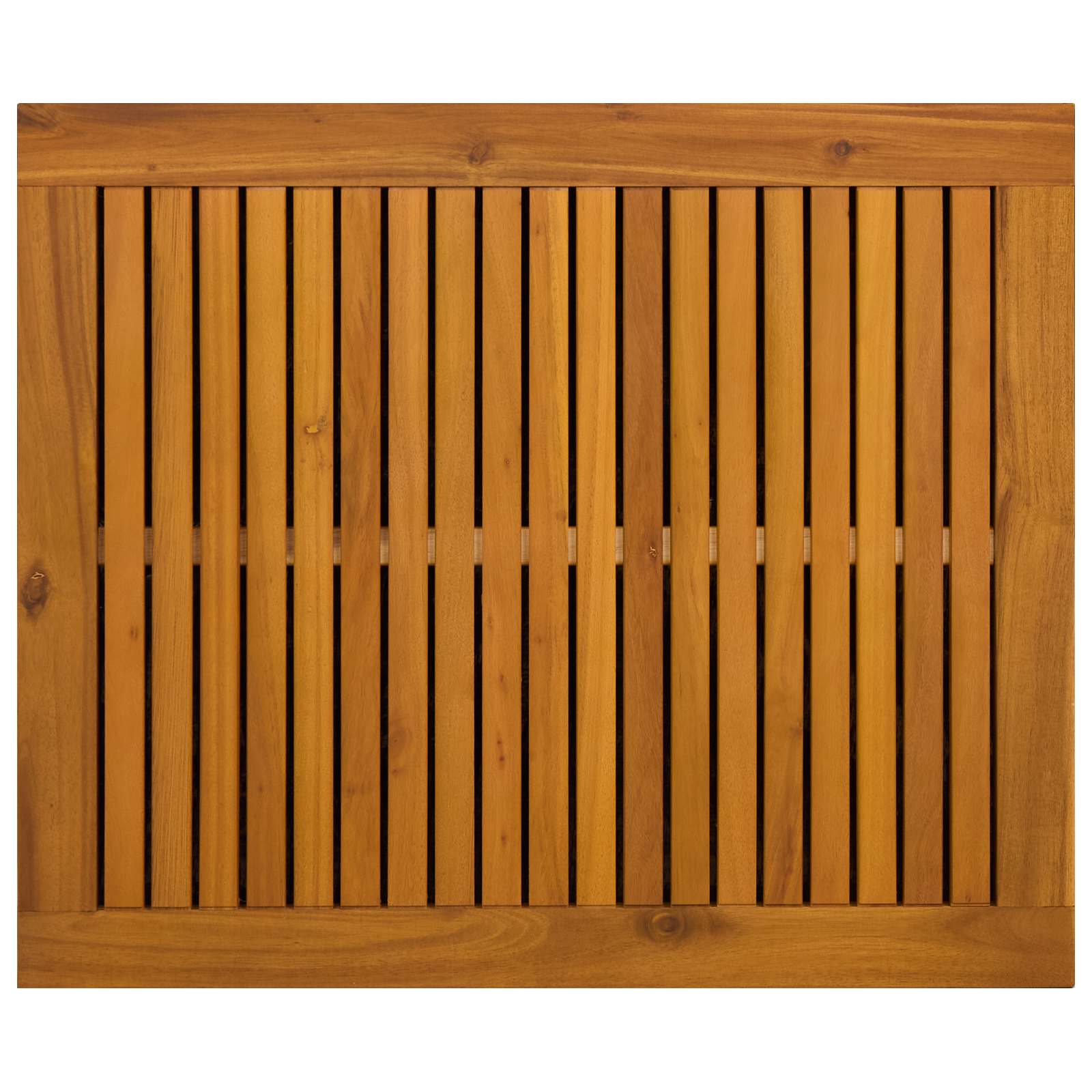 Gartenlagerbox 88 L Massivholz Akazie 60 x 50 x 56 cm Beige