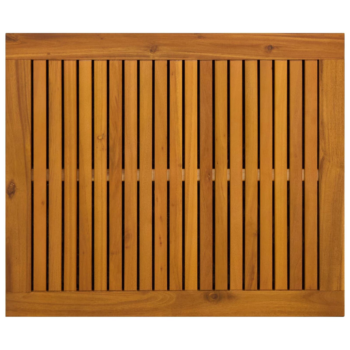 Gartenlagerbox 185 L Massivholz Akazie 60 x 50 x 56 cm Beige