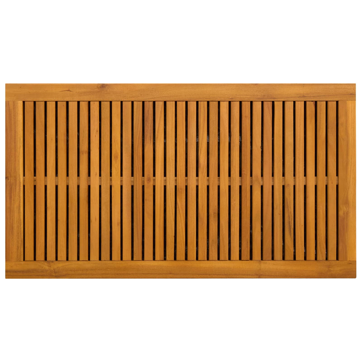 Gartenlagerbox 141 L Massivholz Akazie 90 x 50 x 56 cm Beige