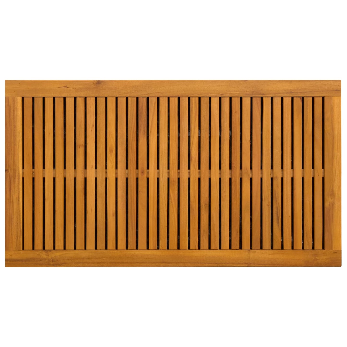 Gartenlagerbox 185 L Massivholz Akazie 90 x 50 x 56 cm Beige
