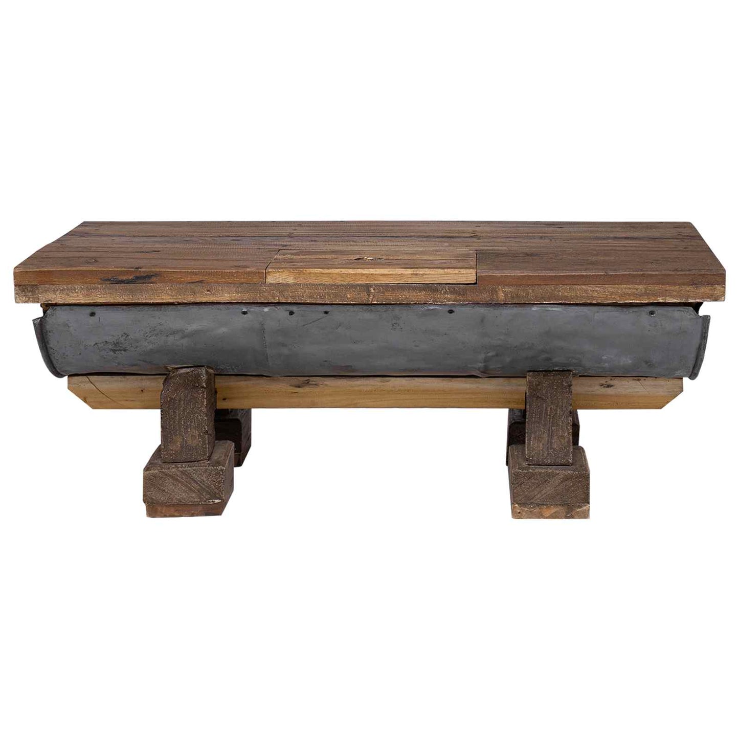 Couchtisch Natur 90 x 50 x 35 cm Holz