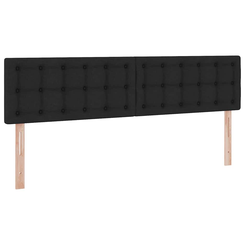 Aufbewahrungsbett mit Matratze Schwarz 200 x 200 cm Kunstleder