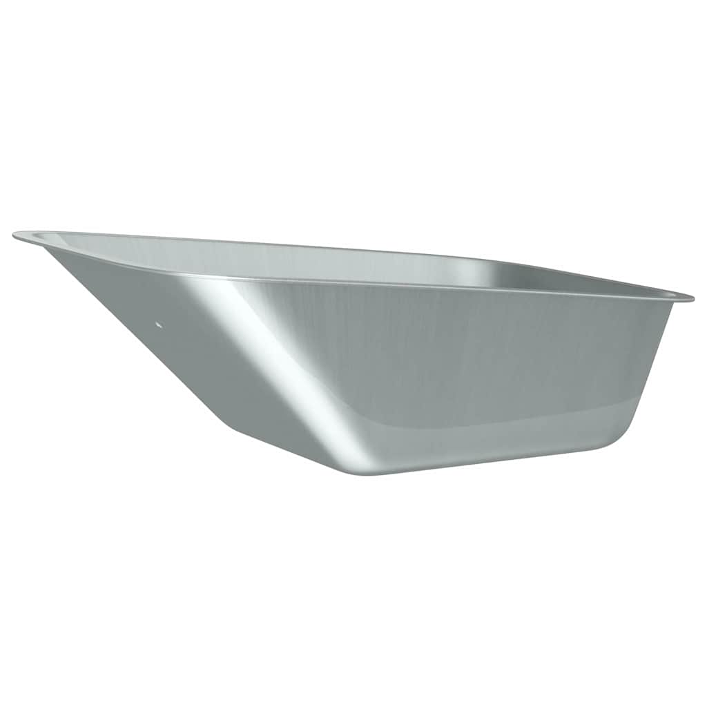 Ersatzschaufel für Schubkarre Silber 88 x 60 x 32 cm
