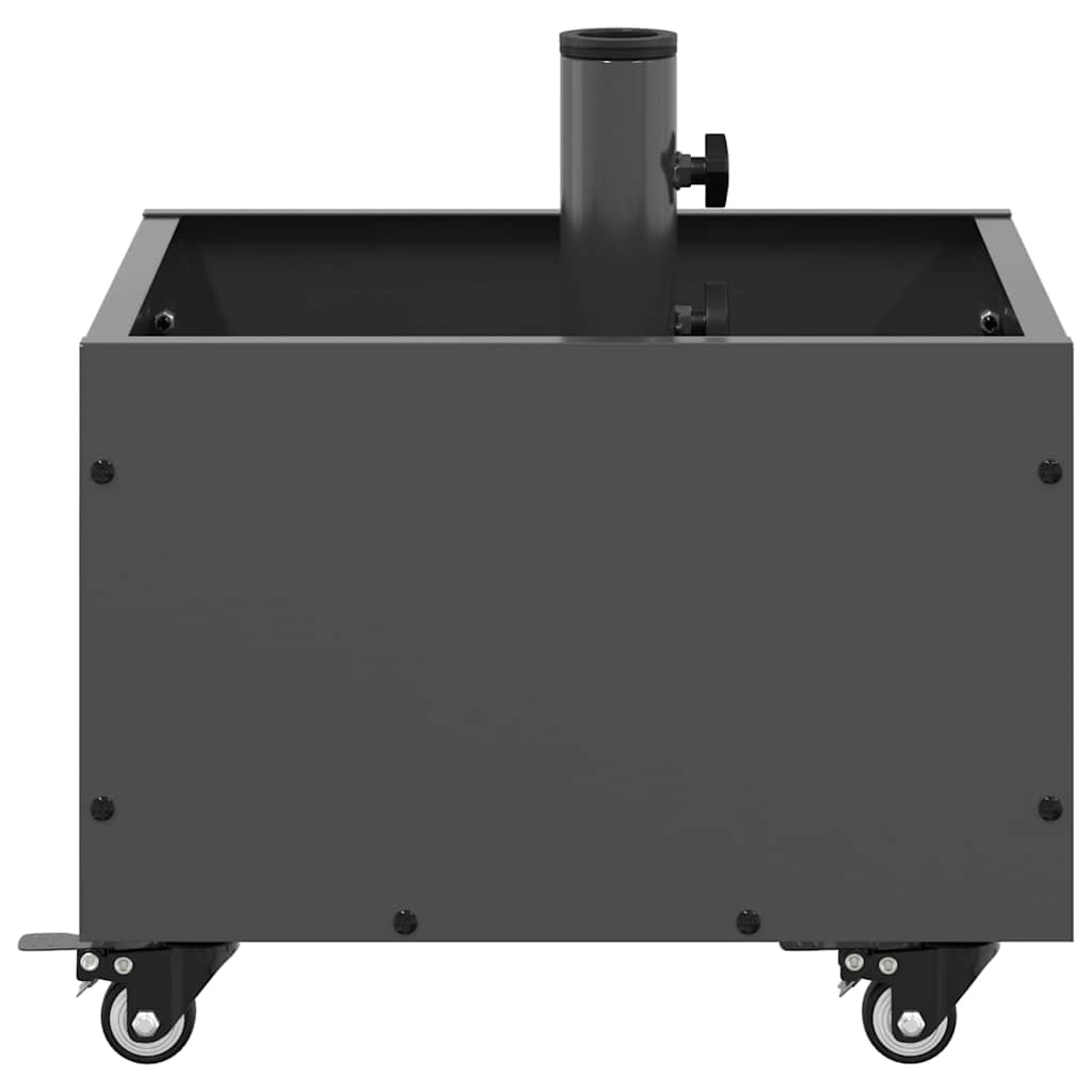 Sonnenschirmständer 11.75 kg Anthrazit Stahl Quadratisch