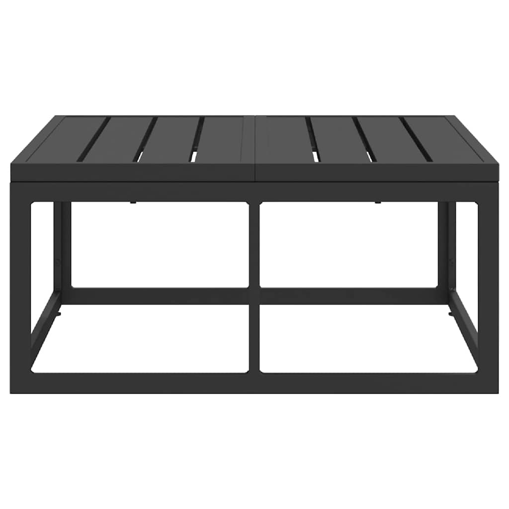 Gartenmöbel Schwarz 70 x 70 x 32 cm Metall