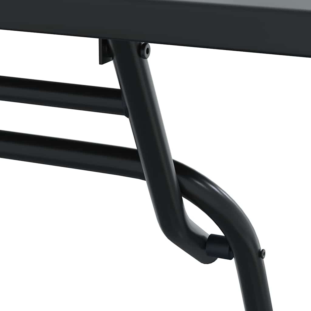 Garten Bistro Set 3 Stk. Anthrazit Stahl