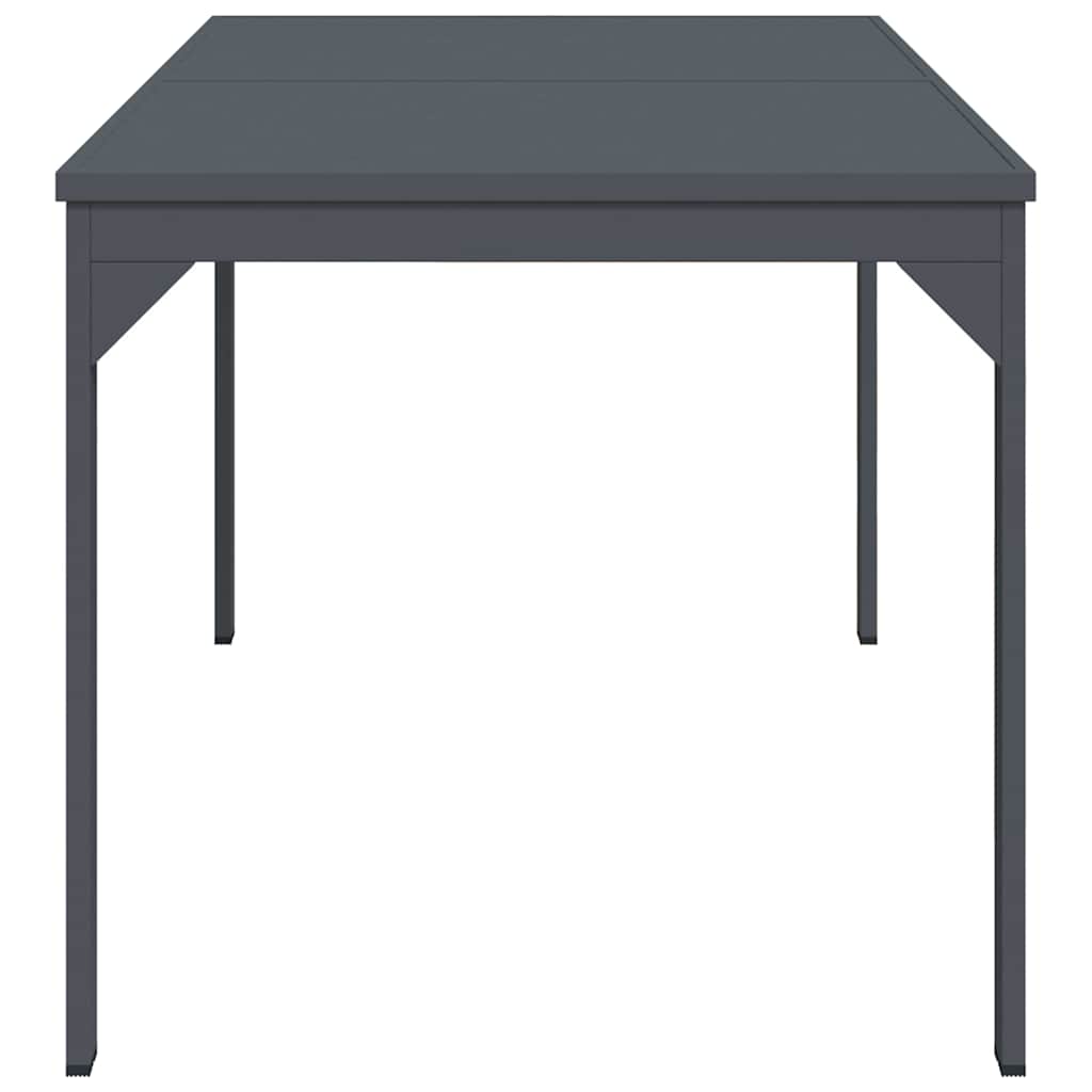 Terrassentisch Anthrazit 180 x 80 x 74 cm