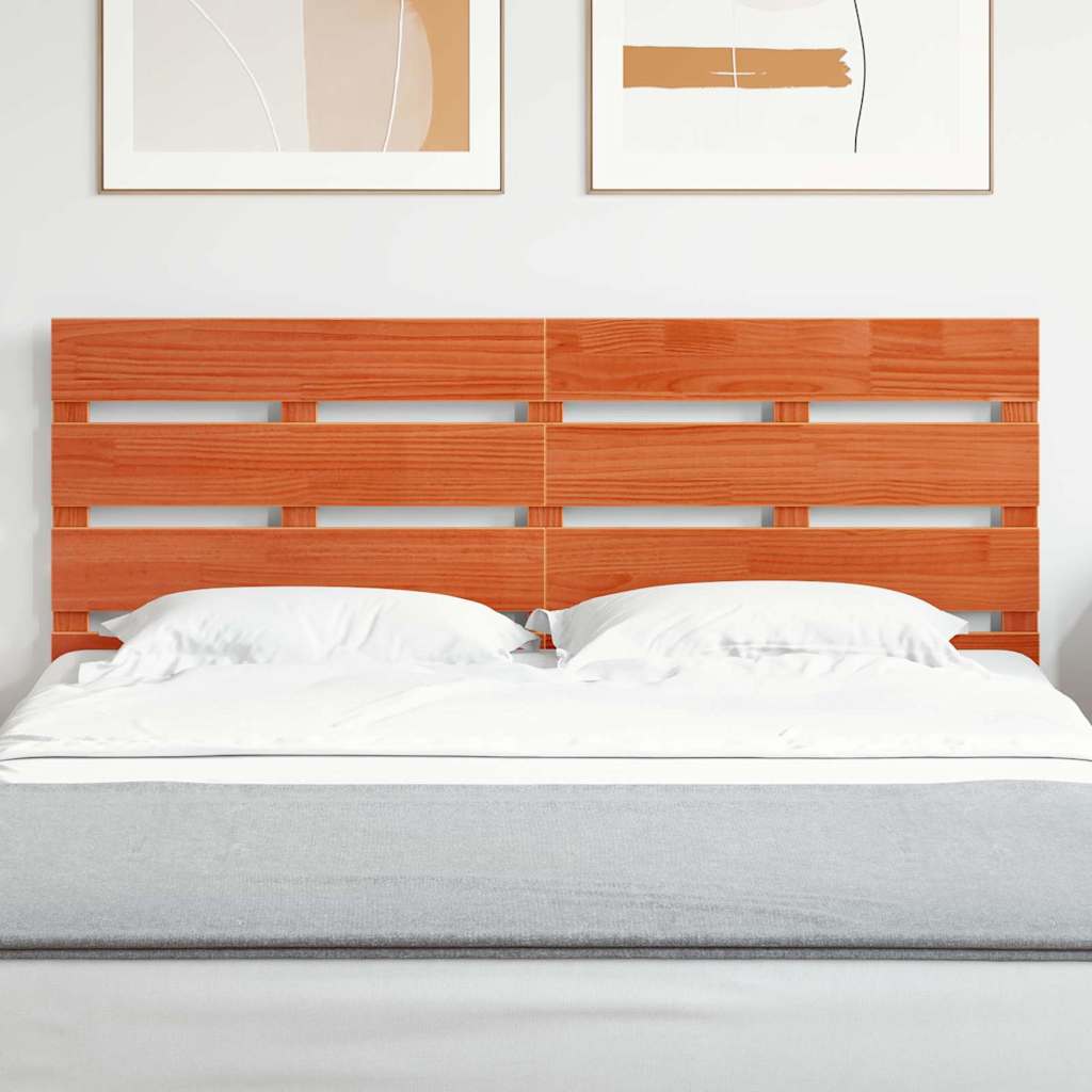 Kopfteil Braun 140,5 x 3 x 80 cm Massives Kiefernholz