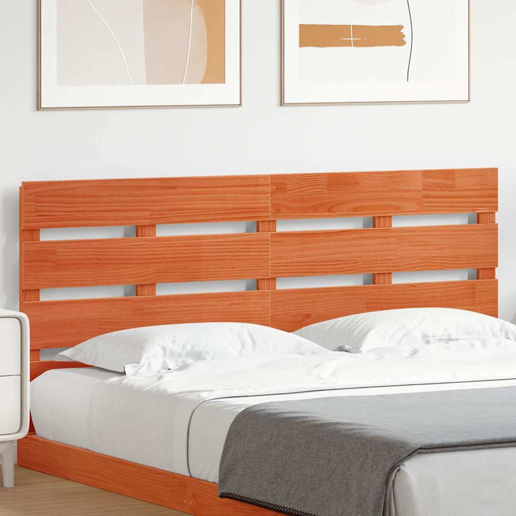 Kopfteil Braun 140,5 x 3 x 80 cm Massives Kiefernholz