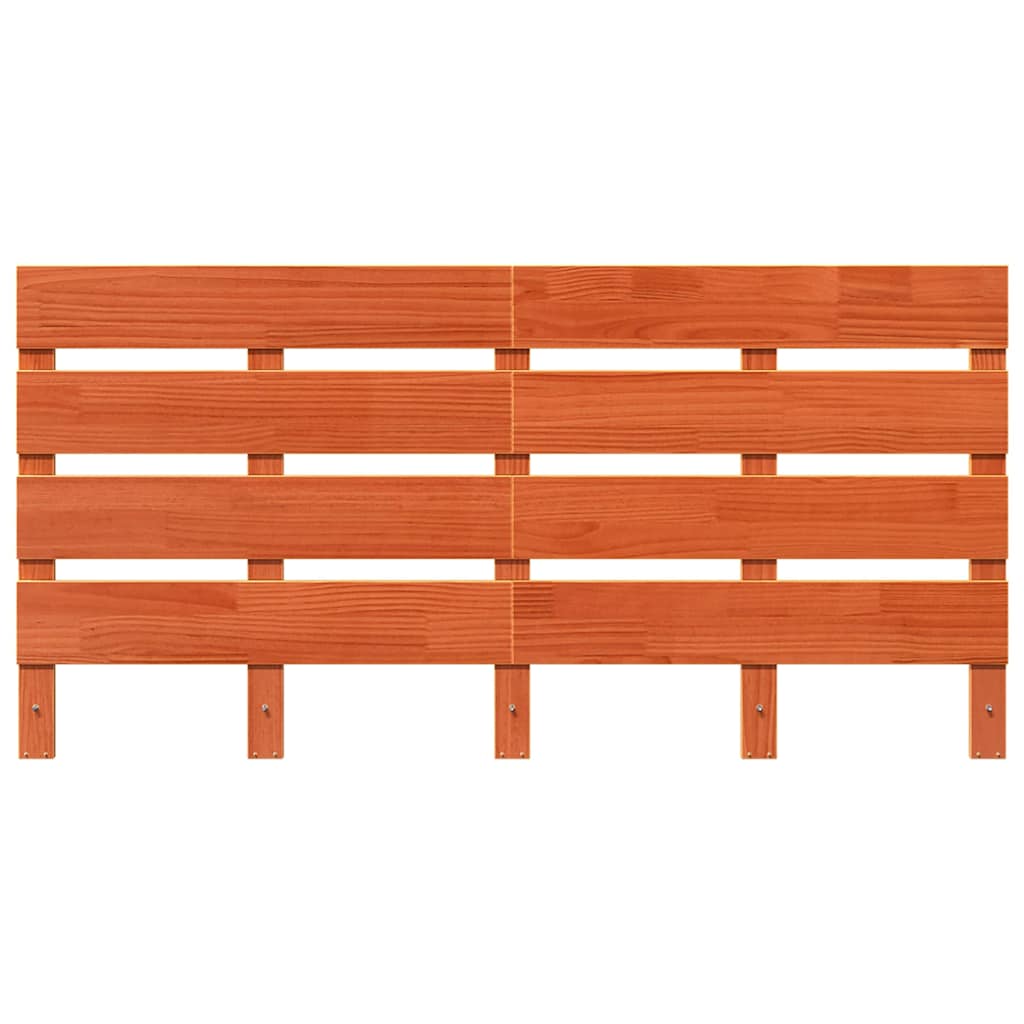 Kopfteil Braun 140,5 x 3 x 80 cm Massives Kiefernholz