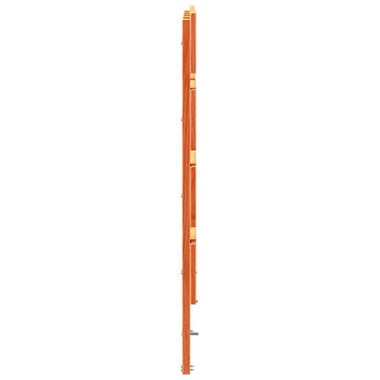 Kopfteil Wachsbraun 160,5 x 3 x 80 cm Massives Kiefernholz