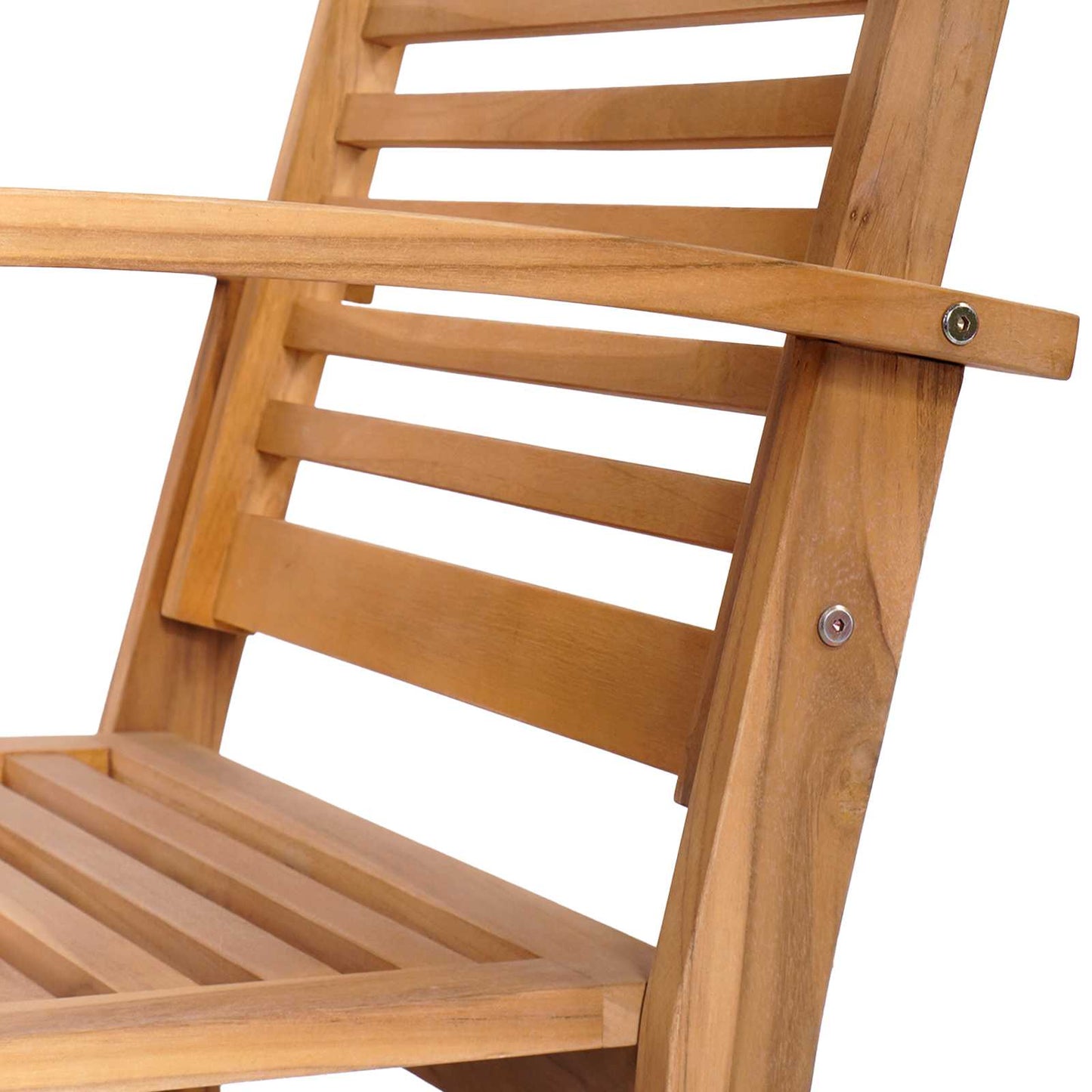 Gartensofa-set 4 Stk. Natur Massives Teakholz