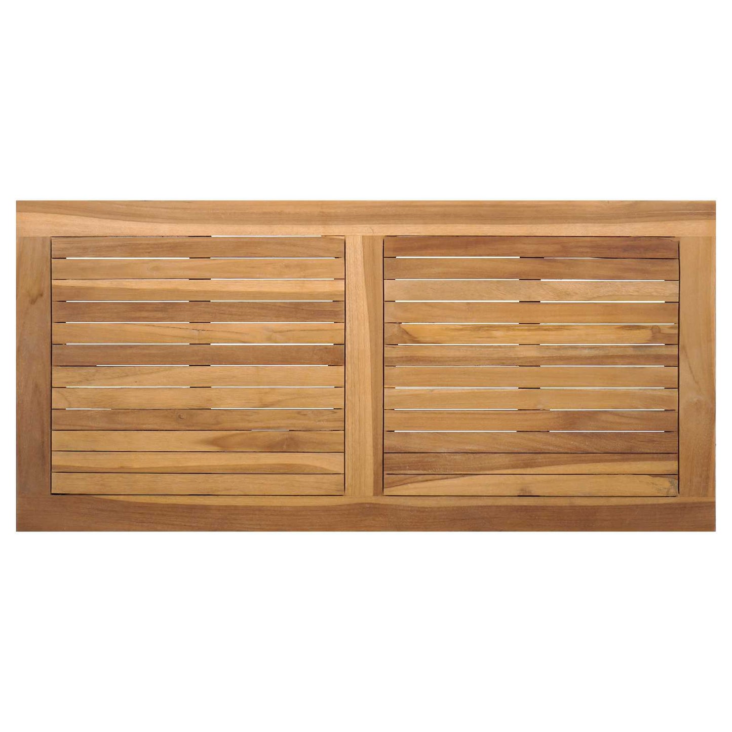 Gartensofa-set 5 stk. Natur Massives Teakholz