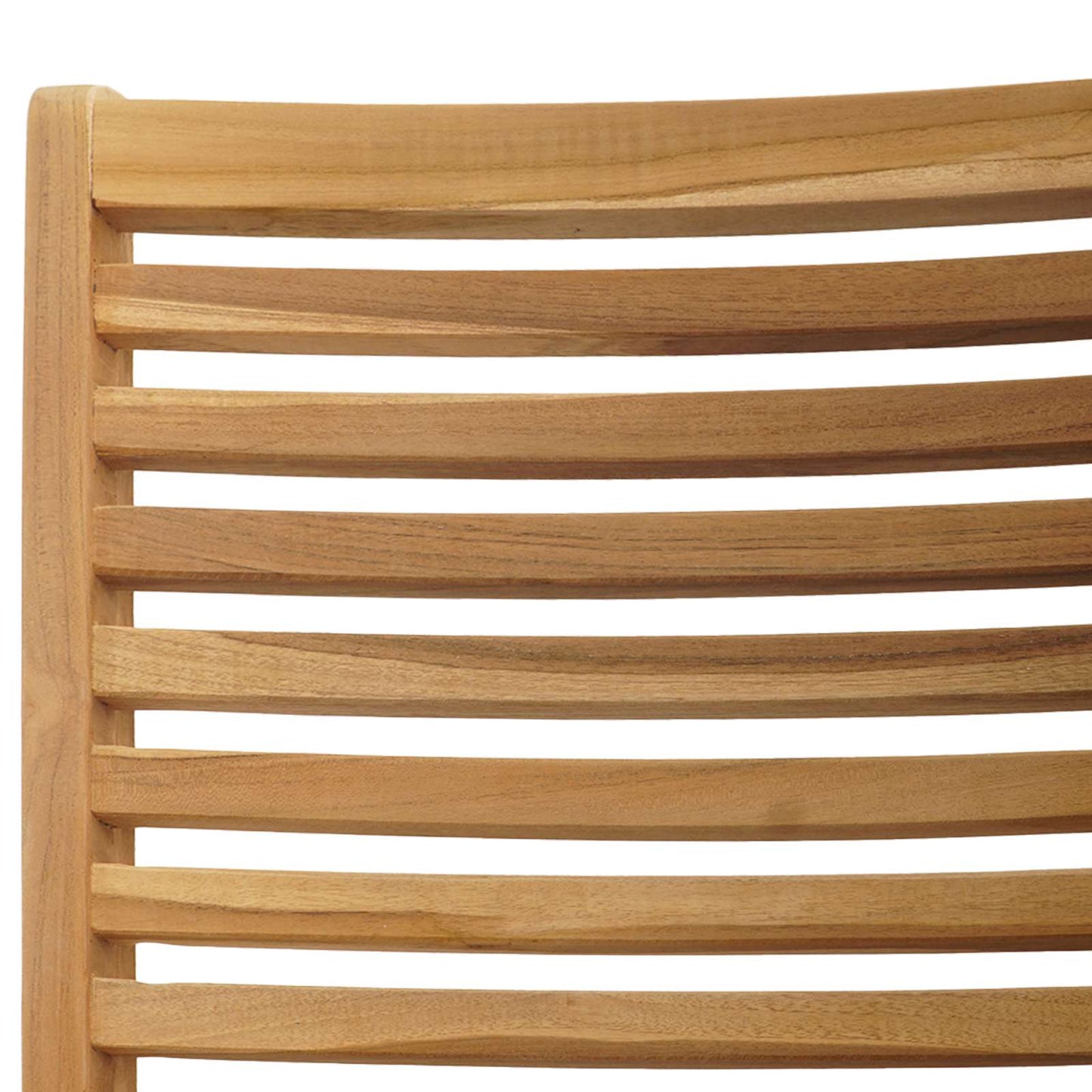 Garten Essgruppe 5 pcs Braun Massivholz Teak