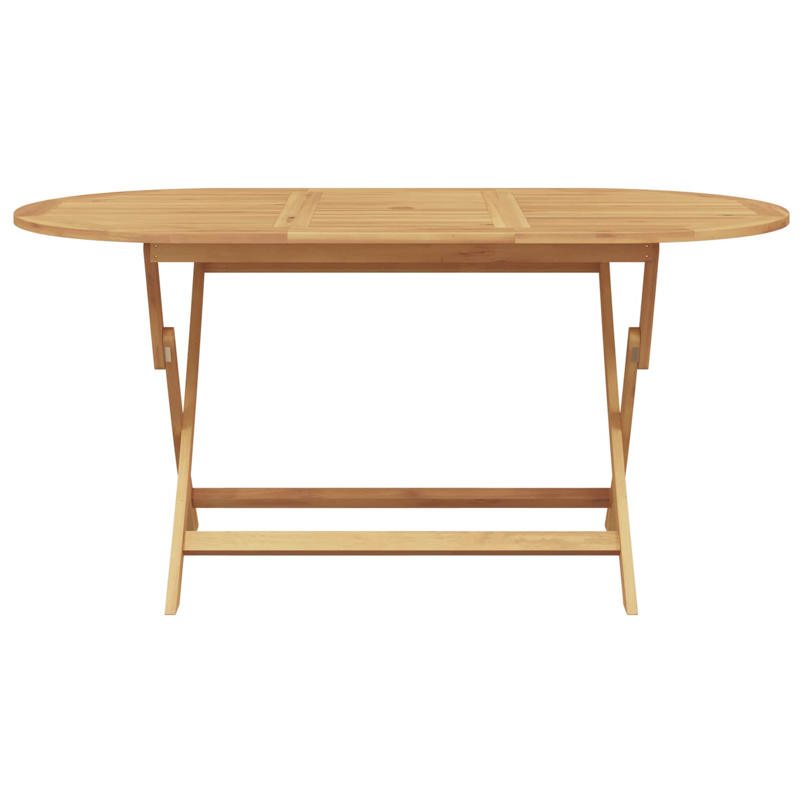 Garten Essgruppe 7 pcs Braun Massivholz Teak