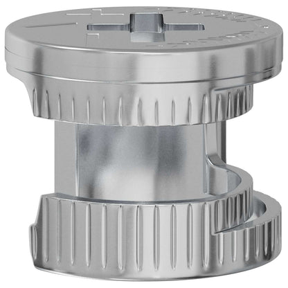 Zapfenschloss-Muttern 8372 stk. Silber Metall