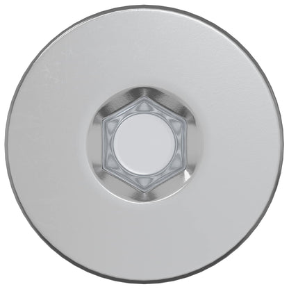 Confirmat-Schrauben 2 Stk. Silber Ø5 x 40 mm Metall