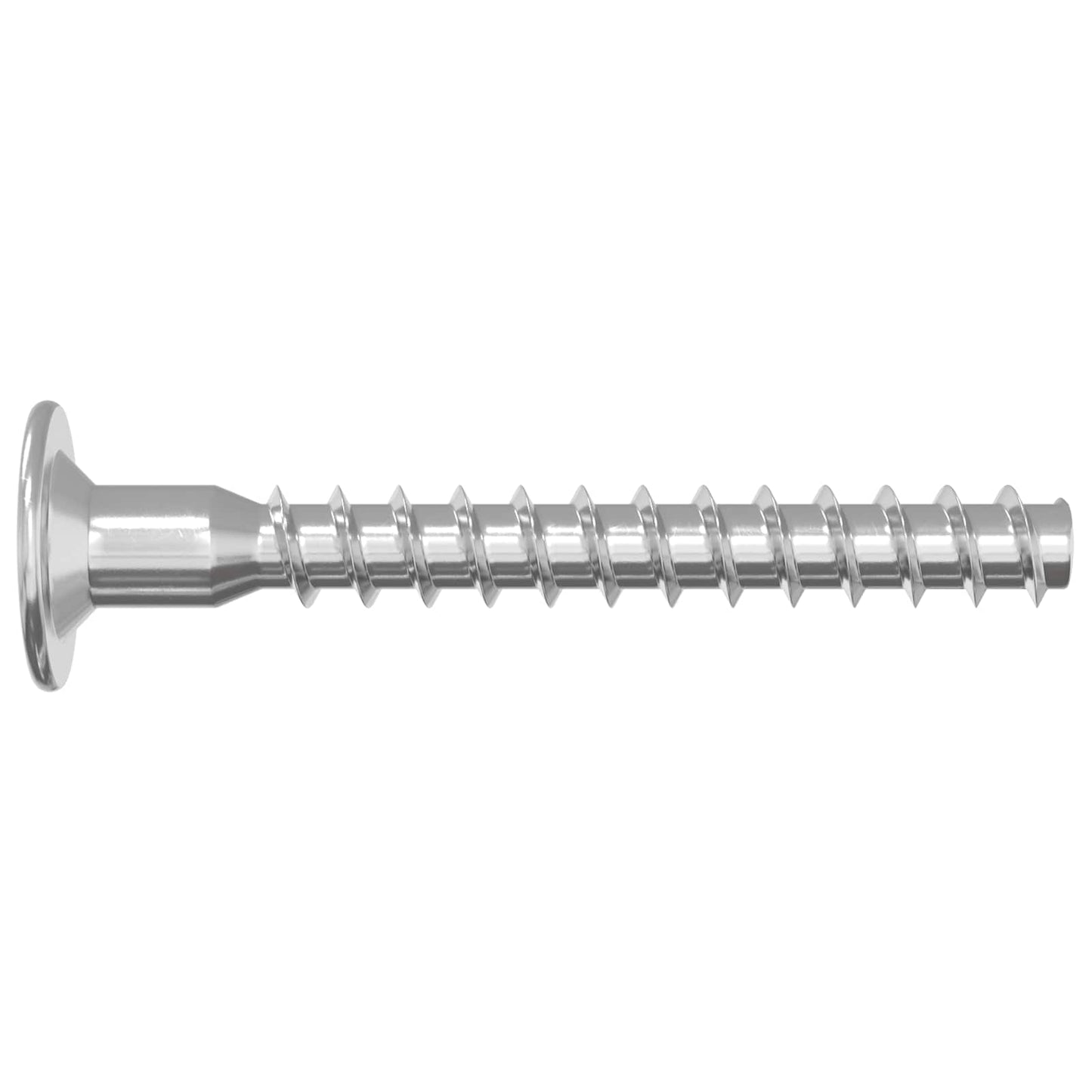 Confirmat-Schrauben 2 Stk. Silber Ø5 x 40 mm Metall