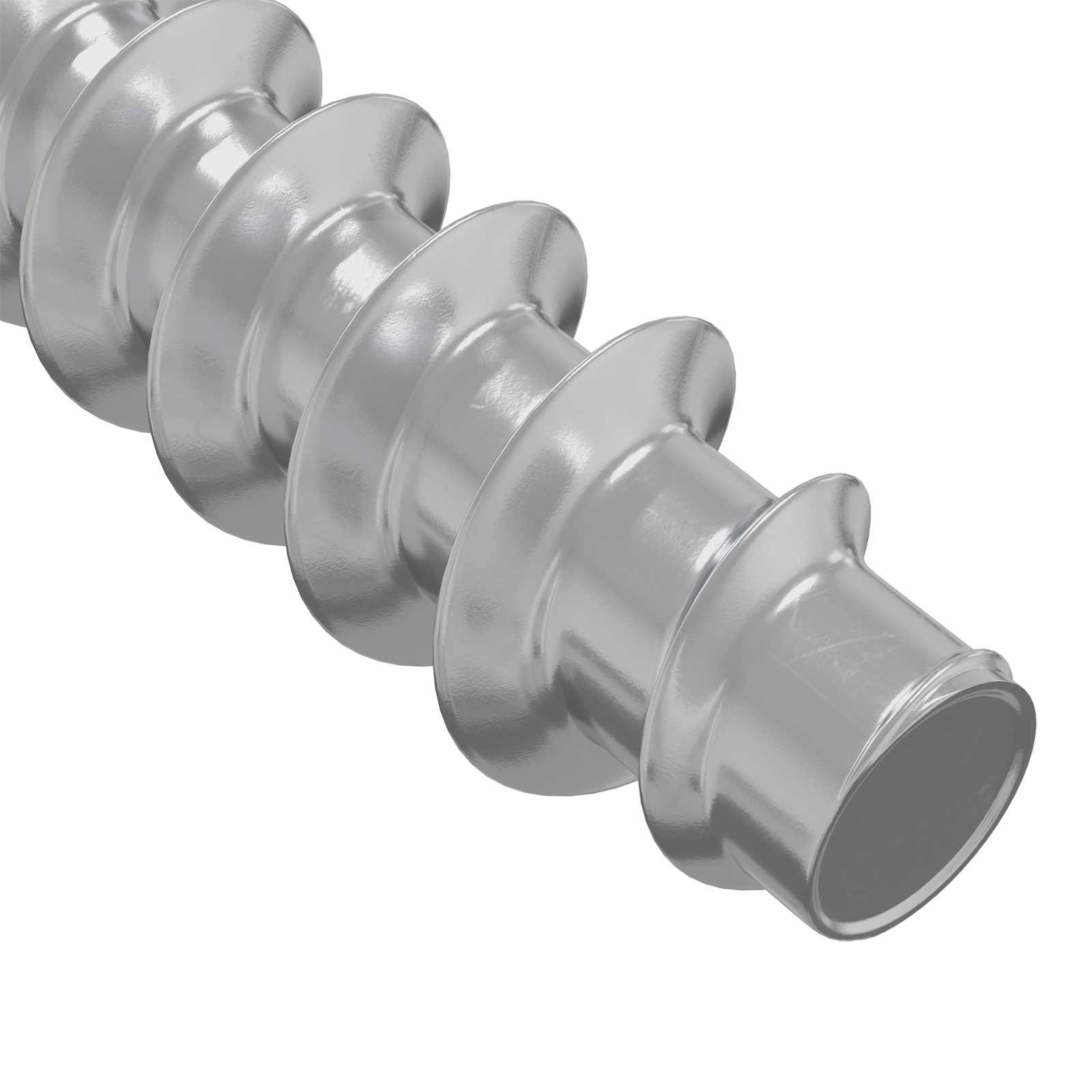 Confirmat-Schrauben 2500 Stk. Silber Metall