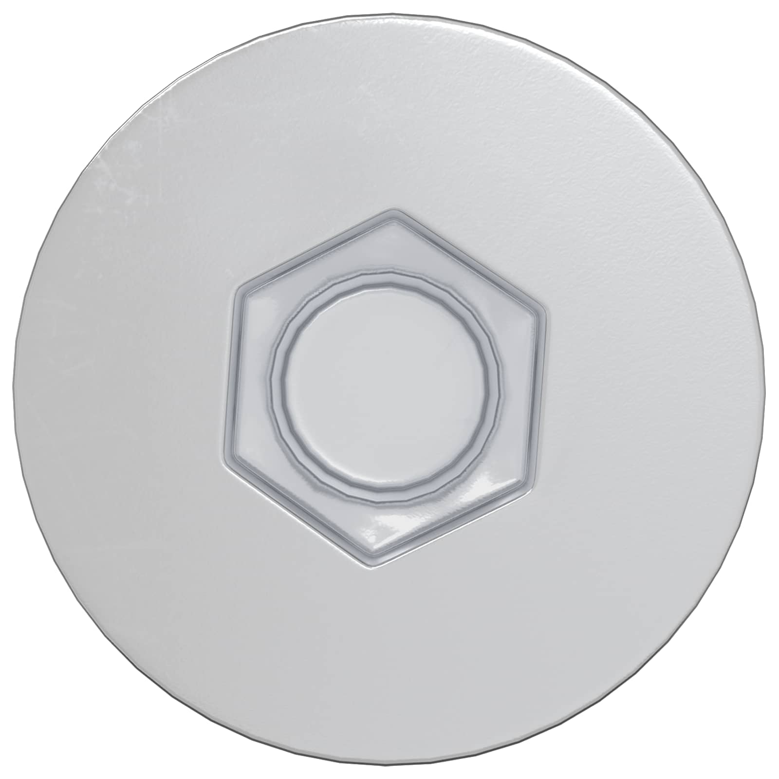 Confirmat-Schrauben 2500 Stk. Silber Metall