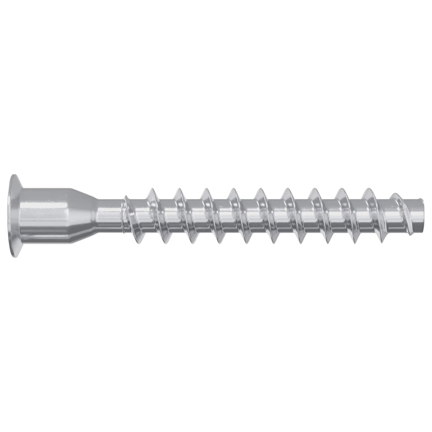 Confirmat-Schrauben 2500 Stk. Silber Metall