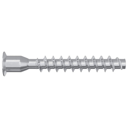 Confirmat-Schrauben 2500 Stk. Silber Metall