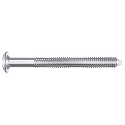 Möbel-Schrauben 2 Stk. Silber M6 x 60 mm Stahl