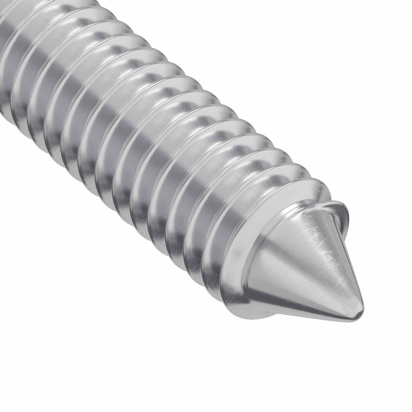 Schraube 12 stk. Silber M6 x 60 mm Stahl