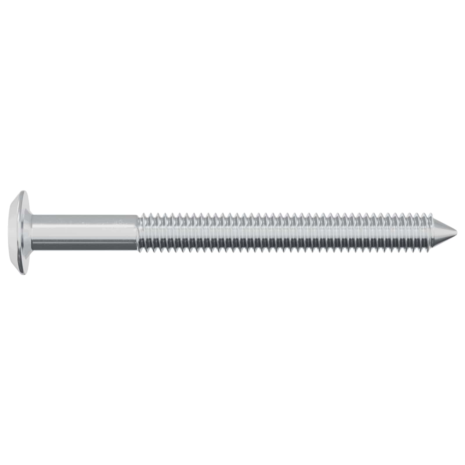 Schraube 12 stk. Silber M6 x 60 mm Stahl