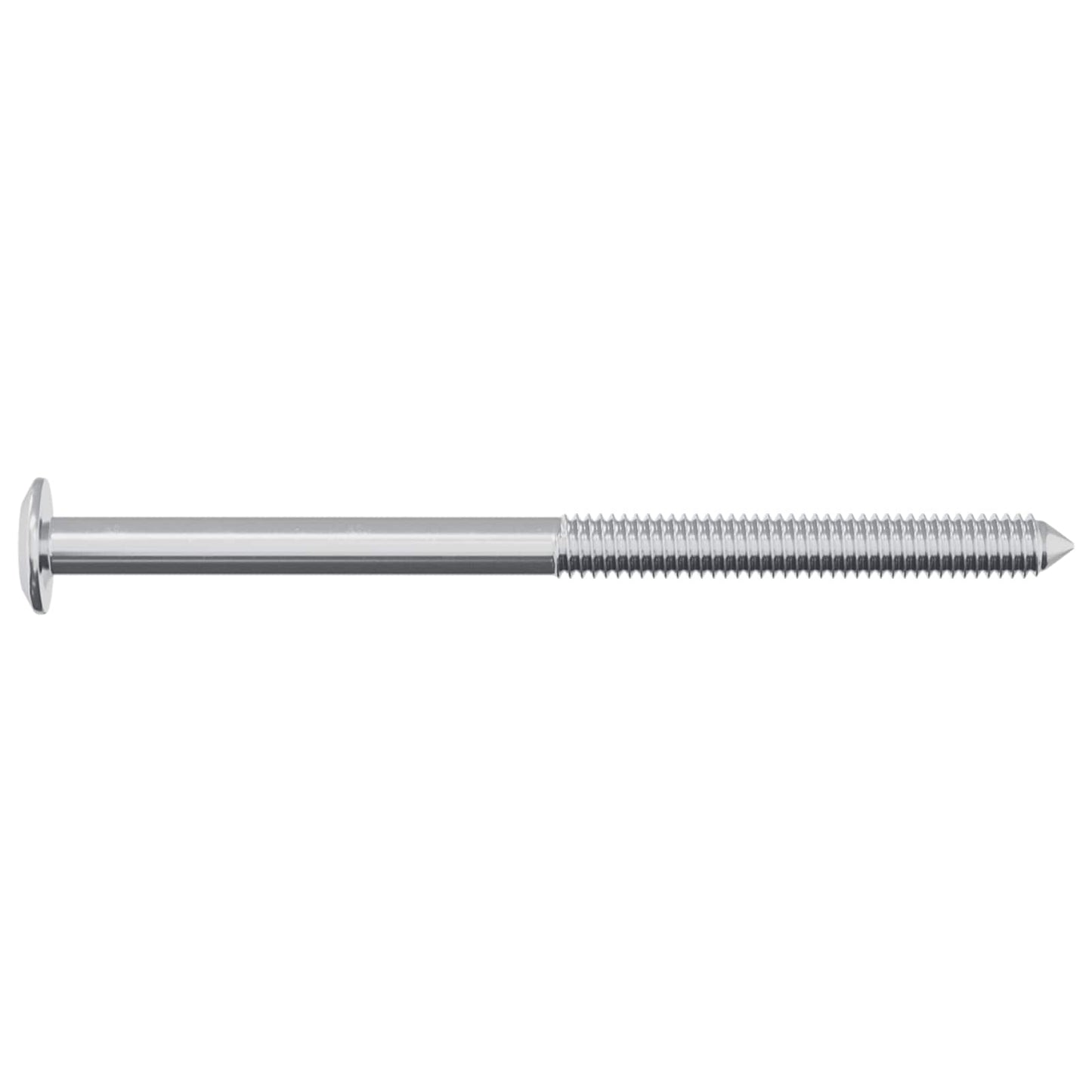 Schraube 1200 stk. Silber M6 x 85 mm Stahl