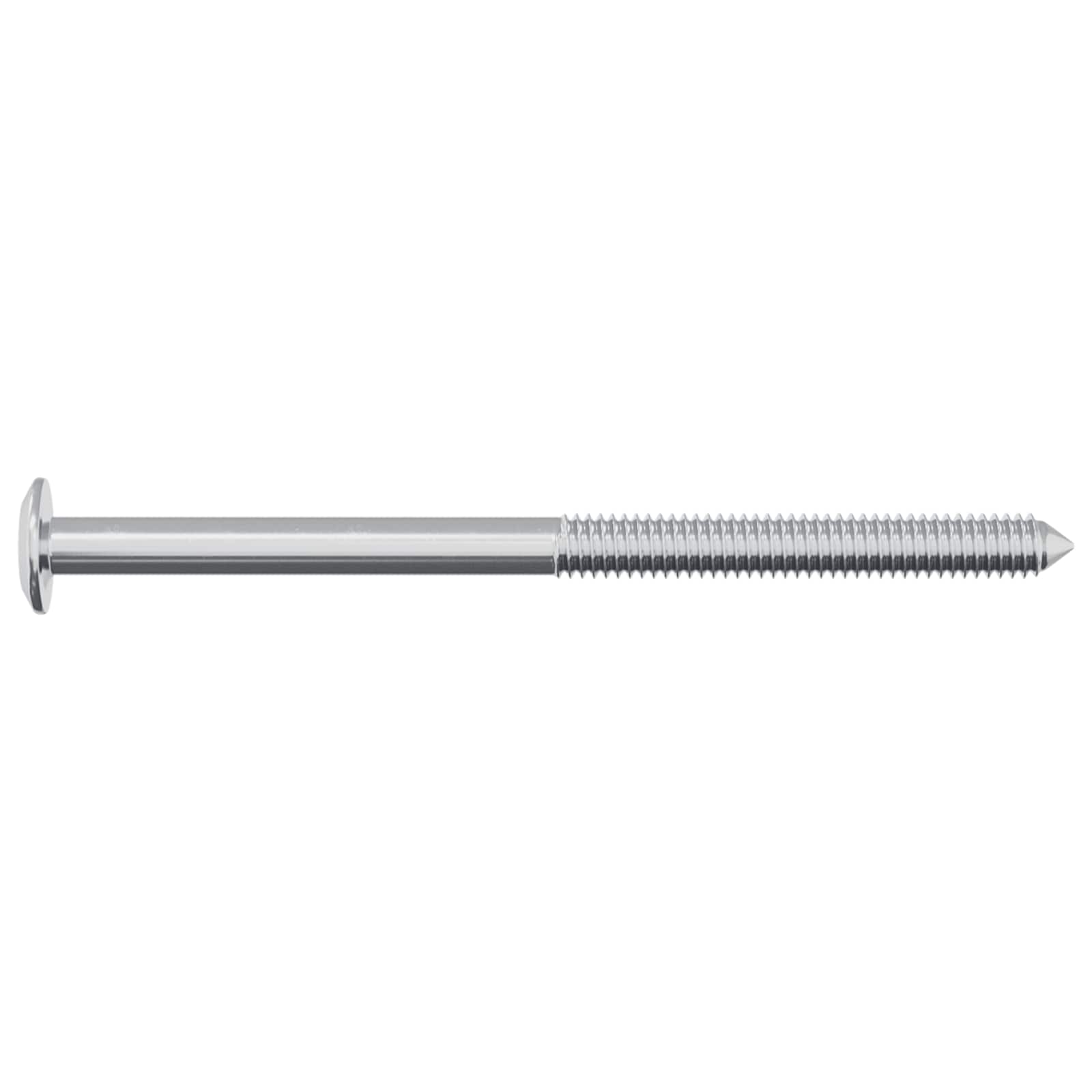 Schraube 1200 stk. Silber M6 x 85 mm Stahl