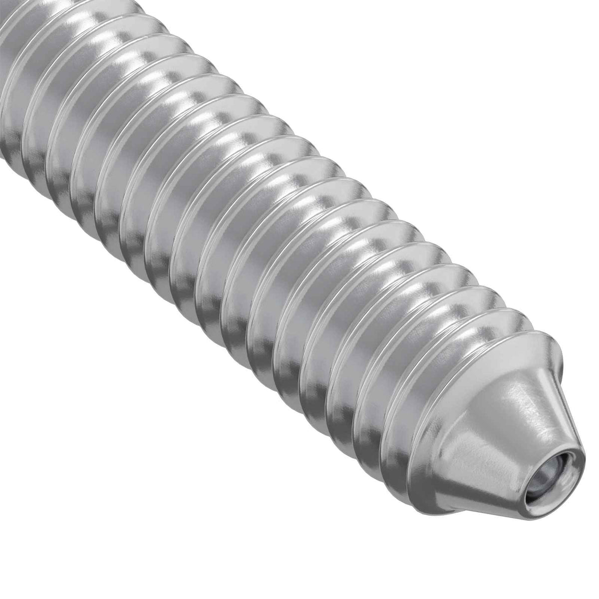 Schraube 800 stk. Silber M6 x 120 mm Stahl