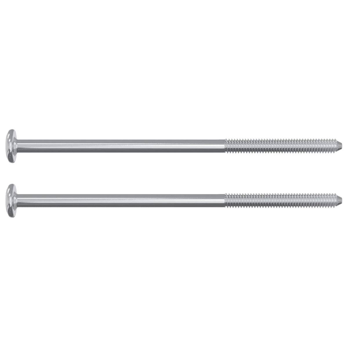 Schraube 800 stk. Silber M6 x 120 mm Stahl